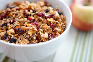 Strawberry Rhubarb Granola