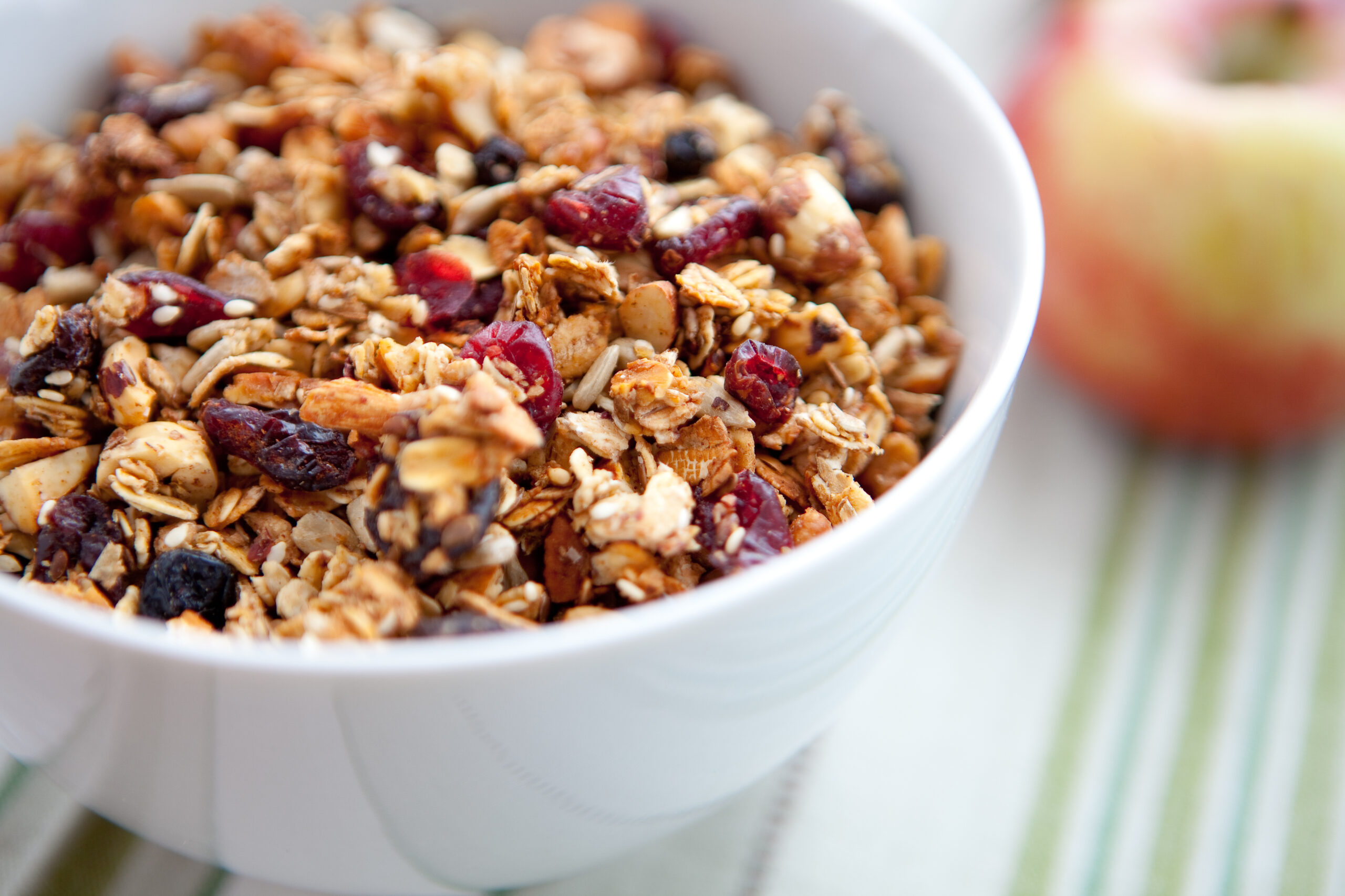 Strawberry Rhubarb Granola