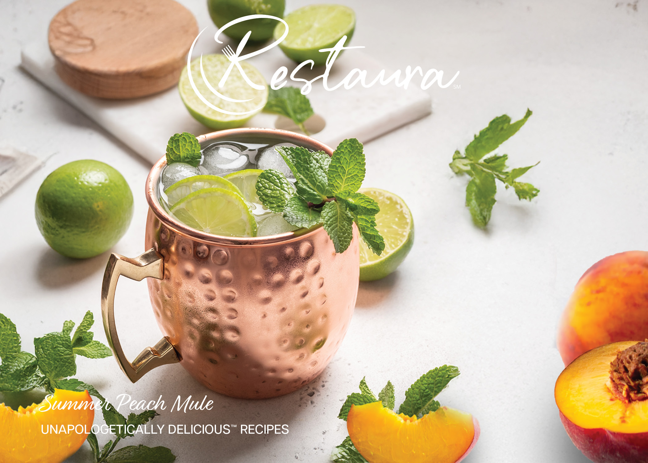 Summer Peach Mule