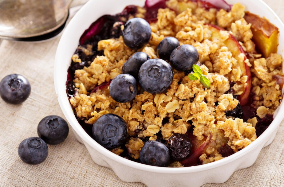 House-Made Blueberry Peach Granola