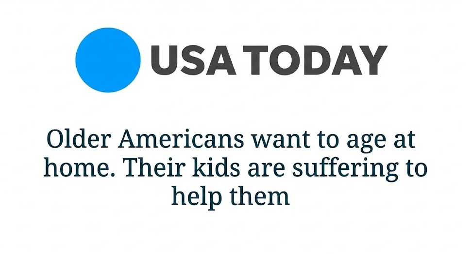 Older Americans want to age at home. Their kids are suffering to help them